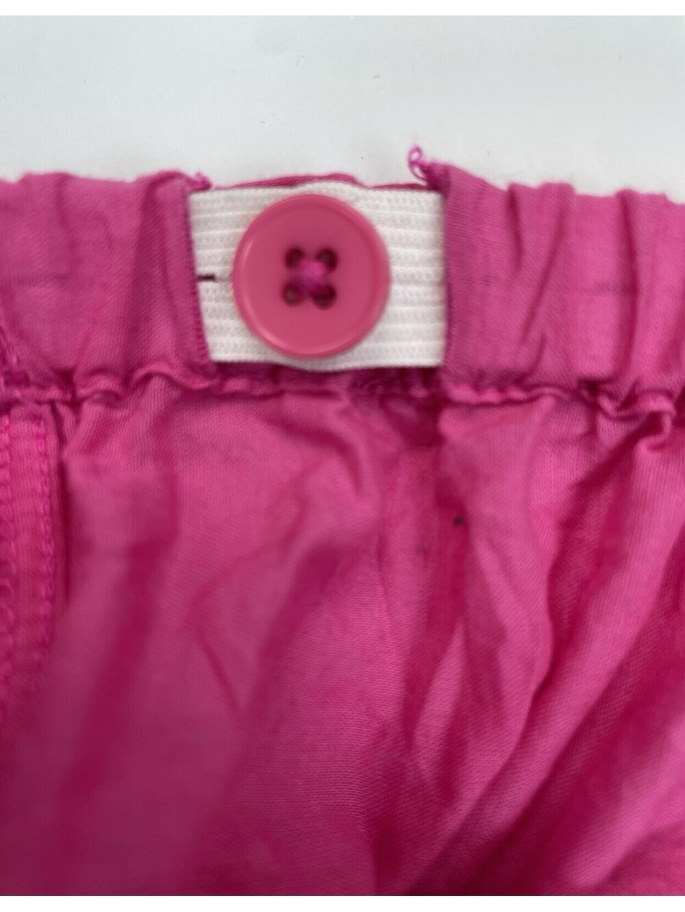 Gudrun Sjoden Pink Petticoat Sheer Organic Cotton Eyelet Maxi Skirt Slip M - Picture 6 of 8